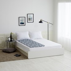 한일의료기 고급전기요 밀키그레이스타 HL-203SS, 그레이, 소 (67.5 x 180 cm)