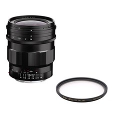 보이그랜더 NOKTON 소니용 단렌즈 21mm F1.4 Aspherical E-Mount + 겐코 Zeta L41 62mm 필터, 단일 상품