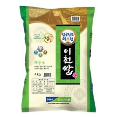 농협 2020년 햅쌀 임금님표 이천쌀, 4kg, 1개