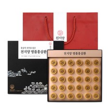 Cheonjiyang 紅蔘丸+提袋, 3.75克, 1組