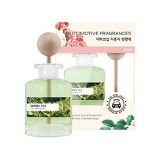 더허브샵 오토모티브 디퓨저, 그린티, 40ml, 1개