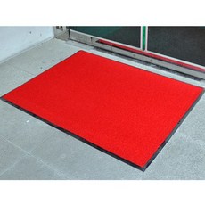 수지씨앤엘 후레쉬 현관매트 레드, 1개