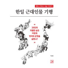한일 근대인물 기행:한일 근대사 속살 이야기, 박경민, 밥북
