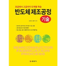 [일진사]반도체 제조공정 기술 : 초급에서 고급까지 단계별 학습, 일진사, 김상용 김용식