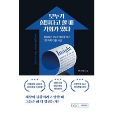 모두가 힘들다고 할 때 기회가 있다:성공하는 1%가 세상을 보는 120가지 다른 시선, 모두가 힘들다고 할 때 기회가 있다, 한근태(저), 글의온도, 한근태