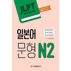 JLPT 합격시그널 일본어 문형 N2:MP3 다운로드 JLPT 문법 문제, 시사일본어사