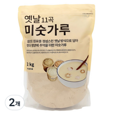  태광선식 옛날 11곡 미숫가루, 2kg, 2개 