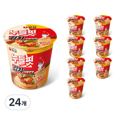 누들핏 라면 김치사발면맛 37.5g, 24개
