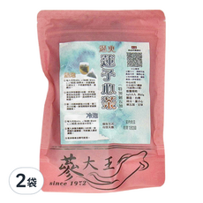 蔘大王 退火蓮子心茶包, 特選五加, 甘草, 蓮子心, 6g, 10包, 2袋