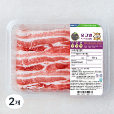 포크빌 농협 포도먹은 돼지 삼겹살 구이용 (냉장), 2개, 300g