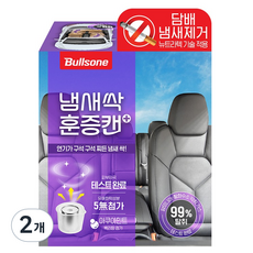Bullsone 勁牛王 除臭薰蒸罐Plus除菸味用除臭劑 水薄荷香, 2個, 5g