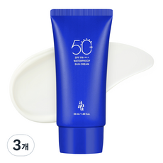 아유아유 워터프루프 선크림 SPF50+ PA++++, 50ml, 3개