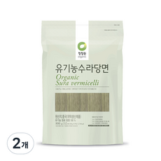 청정원 유기농 수라 당면, 800g, 2개