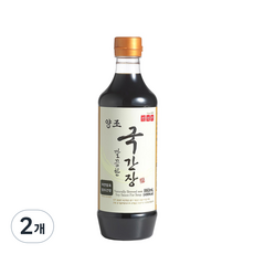 신앙촌 양조 깔끔한 국간장, 860ml, 2개