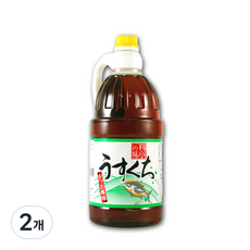 훈도킨 우스구치 가쓰오부시 간장, 1.5L, 2개