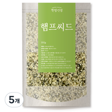한방선생 햄프씨드, 300g, 5개