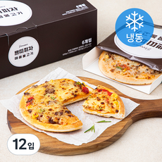 쁘띠피자 매콤불고기 피자 (냉동), 105g, 12입 - 차니팡eg-pa240