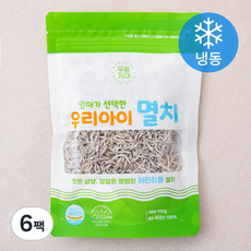 무풍지대 엄마가 선택한 우리아이 멸치 어린이용 (냉동), 100g, 6팩