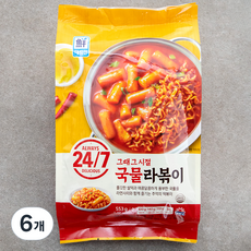 대림 국물라볶이, 553g, 6개