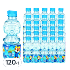 팔도 뽀로로 샘물 250ml, 지하수, 120개