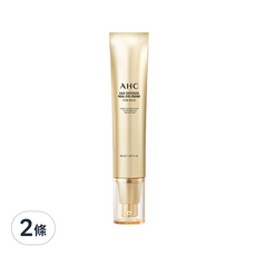 AHC 黃金逆時超導胜 緊緻全臉眼霜, 40ml, 2條