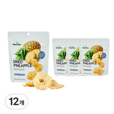 탄탄 건파인애플, 70g, 12개