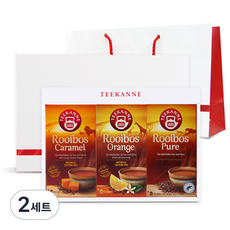 티칸 임산부 루이보스 티 3종 선물세트, 루이보스 오렌지 1.75g x 20p + 카라멜 1.75g x 20p + 퓨어 1.75g x 20p, 2세트