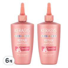 케라시스 어드밴스트 워터 트리트먼트 피치앤로즈, 6개, 220ml