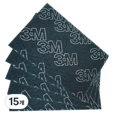 3M Scotch-Brite 百利 3M藍色工業菜瓜布 320號, 15個