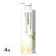 박준뷰티랩 로맨틱 플로럴 퍼퓸 일랑일랑 트리트먼트, 4개, 600ml