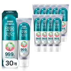 2080 진지발리스 허벌민트 잇몸치약, 150g, 1개입, 30개