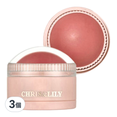 CHRIS&LILY DOME-GLE BLUSHER 球狀修容慕斯 11g, 3個