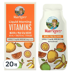메리루스 액상 모닝 비타민 7p, 210ml, 20개