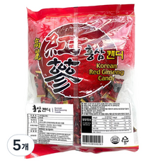 HAYANGDAEK濃紅蔘糖果, 600g, 5個
