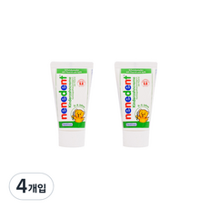 네네덴트 어린이불소치약 사과향, 50ml, 4개입