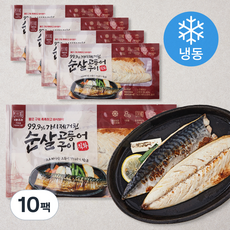 직화 순살 고등어 구이 (냉동), 90g, 10팩 90g × 10팩 섬네일