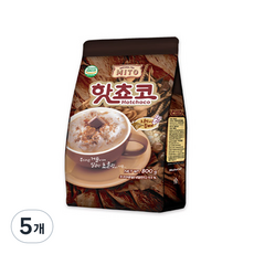 자판기용 핫쵸코 분말, 800g, 5개