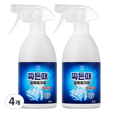 생활공식 찌든때 얼룩제거제, 500ml, 4개