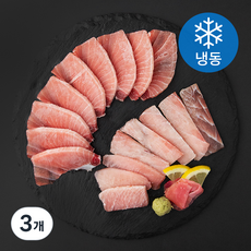 또또마켓 눈다랑어 뱃살 슬라이스 (냉동), 200g, 3개