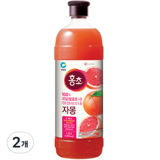 청정원 홍초 자몽, 2개, 1.8L