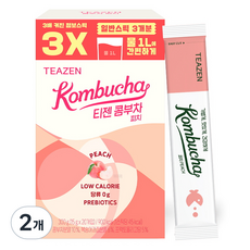 티젠 피치 콤부차, 15g, 20개입, 2개