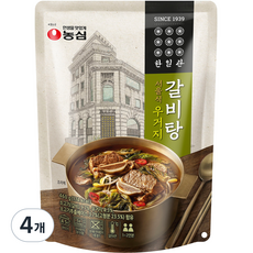 한일관 우거지 갈비탕, 460g, 4개