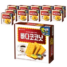 롯데웰푸드 빠다코코낫, 300g, 12개