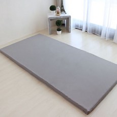 LOHAS 樂活寢具 防潑水紓壓床墊 188 x 91cm 5cm 灰色 單人床墊 學生宿舍適用