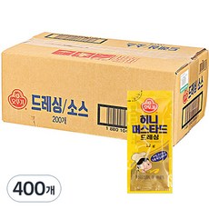 오뚜기 허니머스타드, 12g, 400개