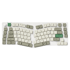 키크론 K15 MAX 유무선 기계식 텐키리스 키보드 핫스왑, 쉘 화이트, K15M-S4Y, 바나나축