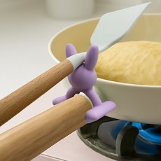 집사람 쿠킹바니 실리콘 멀티 조리도구 거치대, 퍼플, 1개