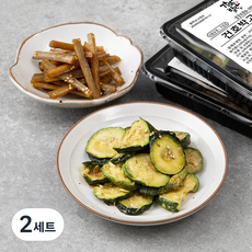 강남밥상 호박고지나물 120g + 우엉조림 100g, 2세트