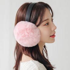 엑스웜 접이식 스포츠 방한 귀마개, 핑크, 1개
