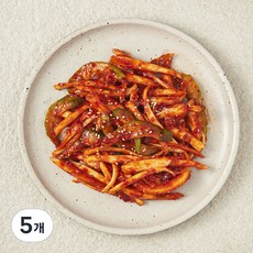 식탁위의사계 녹선 오이 도라지무침, 120g, 5개